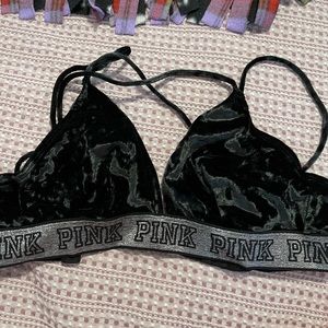 NEVER WORN VELVET BRALETTE